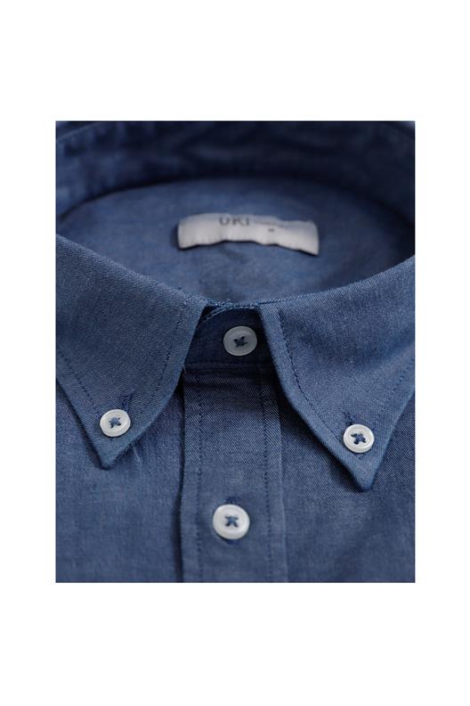 MAVİ Comfort Fit Uzun Kol Oxford Klasik Gömlek
