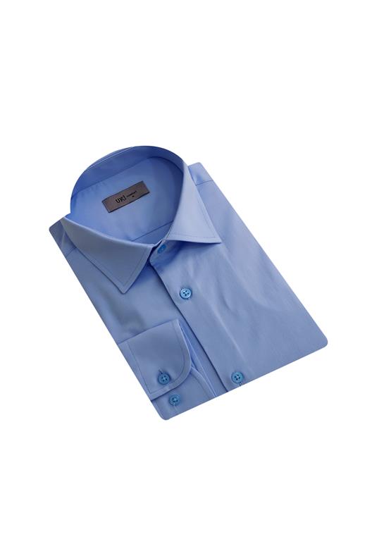 MAVİ Pamuk Saten Gömlek