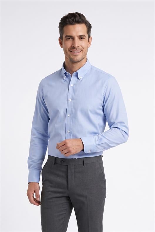 MAVİ Slim Fit Uzun Kol Gömlek