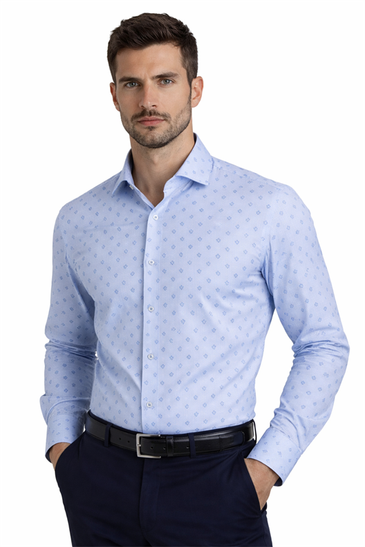MAVİ Slim Fit Uzun Kol Gömlek
