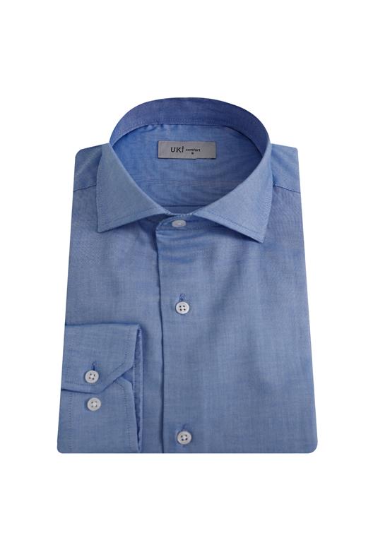 MAVİ Tam İtalyan Yaka Klasik Gömlek