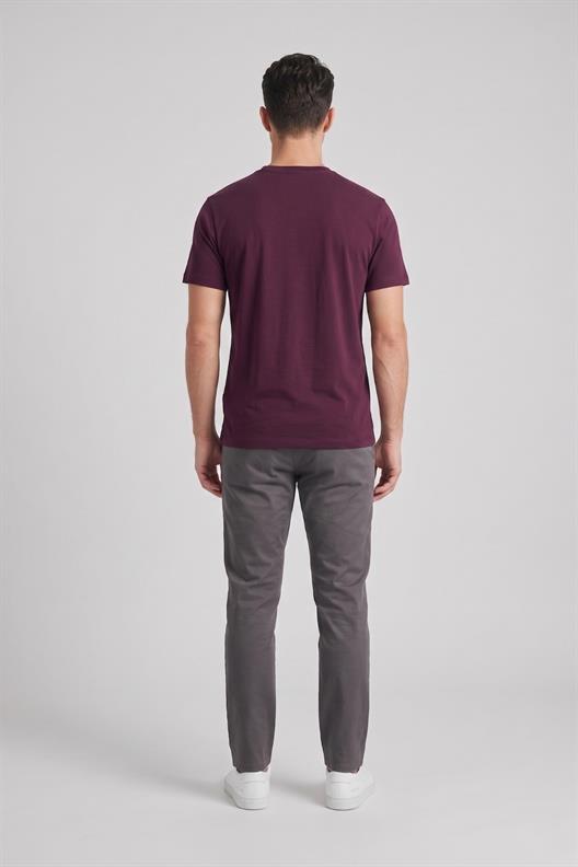 MÜRDÜM Comfort Fit Bisiklet Yaka Basic T-Shirt