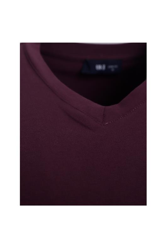 MÜRDÜM Comfort Fit V Yaka Basic T-Shirt