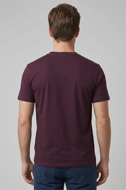 MÜRDÜM Comfort Fit V Yaka Basic T-Shirt