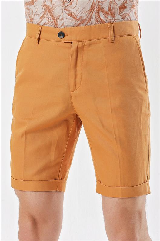 Safran Comfort Fit Bermuda Şort