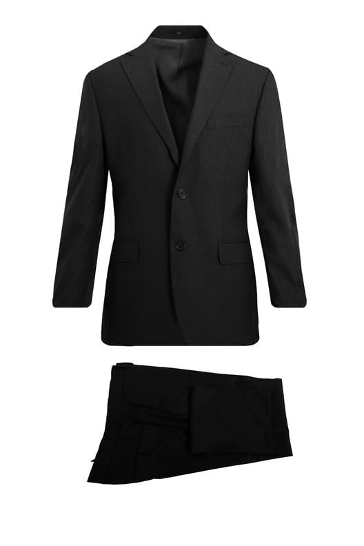 SİYAH 6 Drop Klasik Takım Elbise