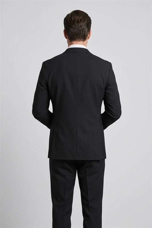 SİYAH 6 Drop Klasik Takım Elbise