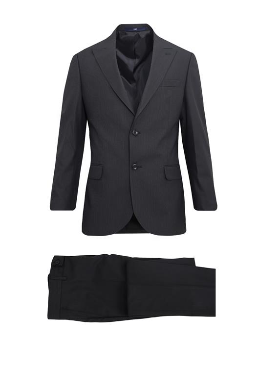 SİYAH 6 Drop Klasik Takım Elbise