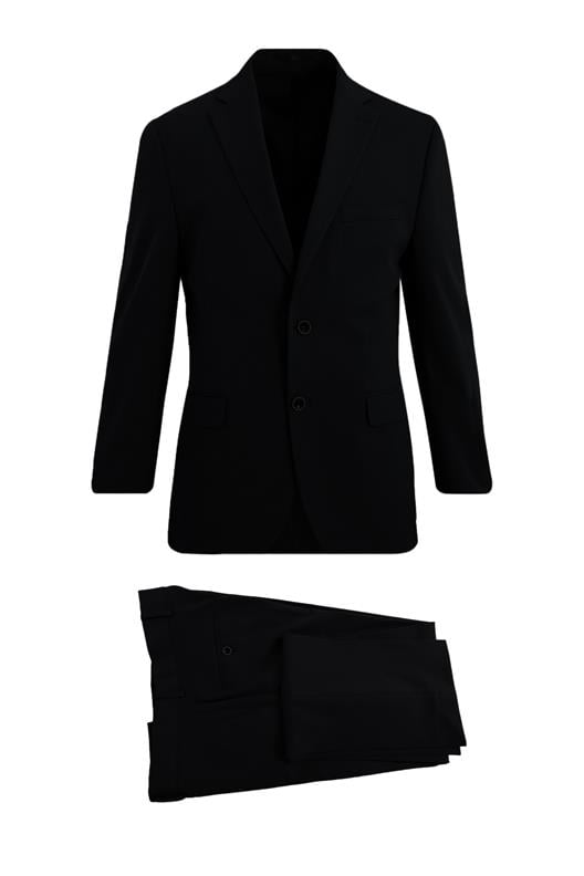 SİYAH 6 Drop Klasik Takım Elbise