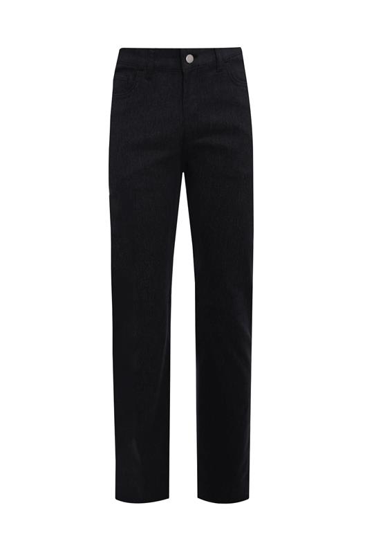 SİYAH Comfort Fit 5 Cep Pantolon