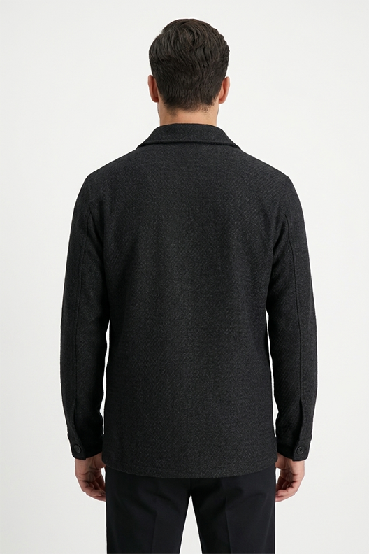 SİYAH Comfort Fit Ceket Mont