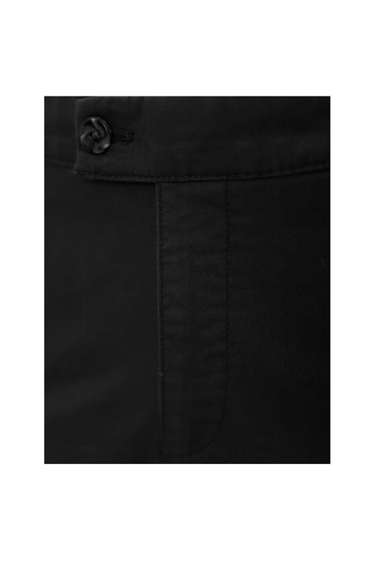 SİYAH Comfort Fit Chino Pantolon