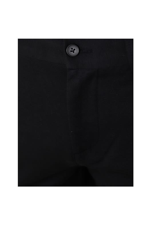 SİYAH Comfort Fit Chino Pantolon
