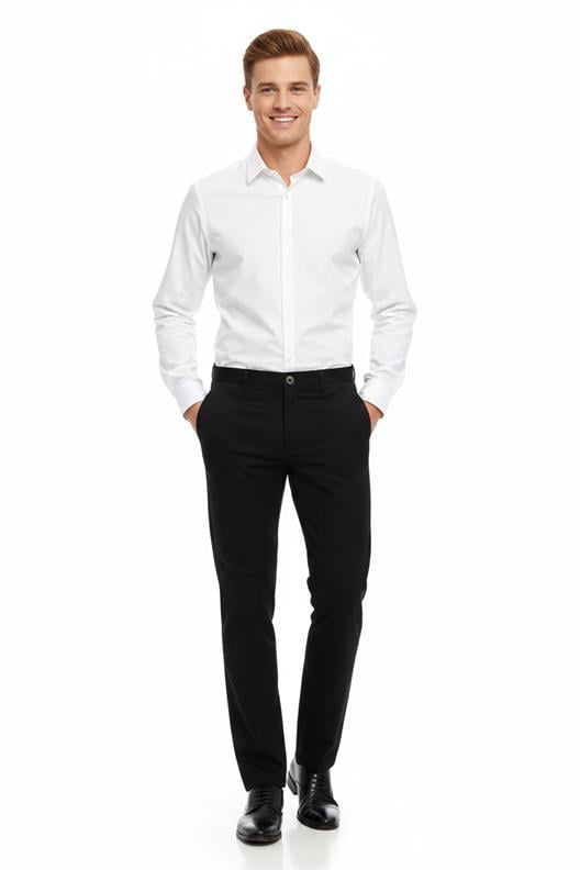 SİYAH Comfort Fit Jogger Pantolon