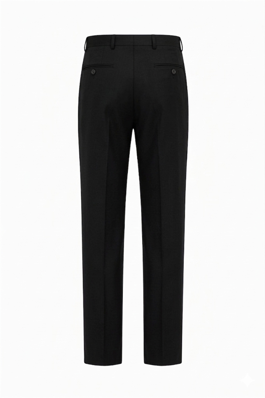 SİYAH Comfort Fit Klasik Pantolon