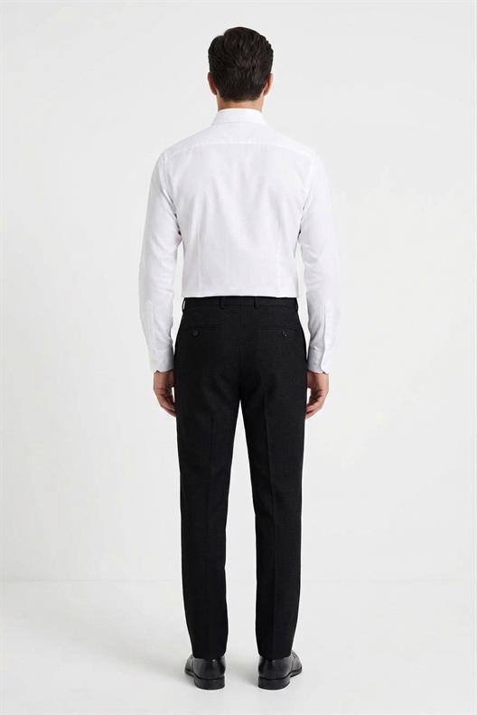 SİYAH Comfort Fit Klasik Pantolon