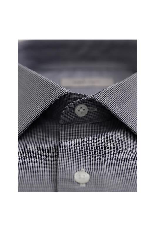 SİYAH Comfort Fit Uzun Kol Gömlek