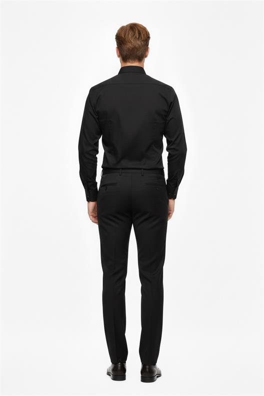SİYAH Comfort Fit,Klasik Pantolon