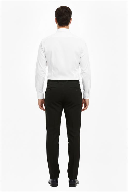 SİYAH Comfort Fit,Klasik Pantolon