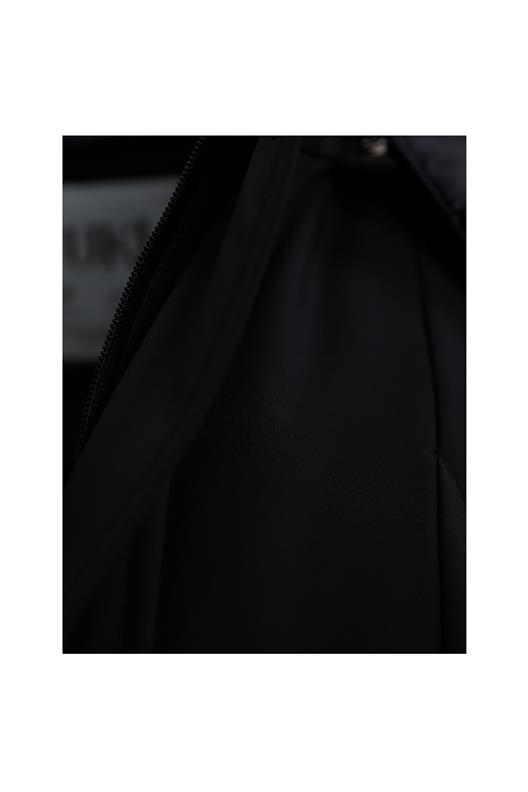 SİYAH Kapüşonlu Mont