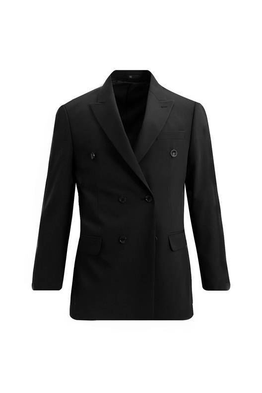 SİYAH Kruvaze Takım Elbise