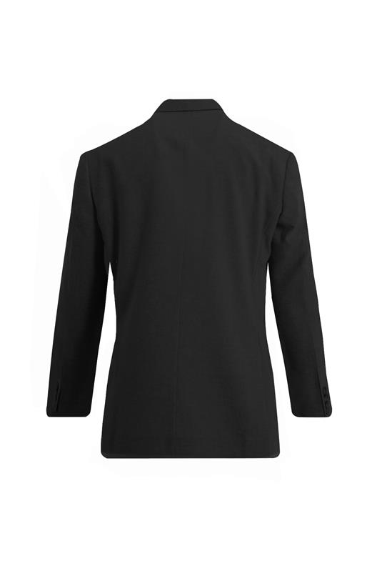 SİYAH Mono Yaka Klasik Ceket