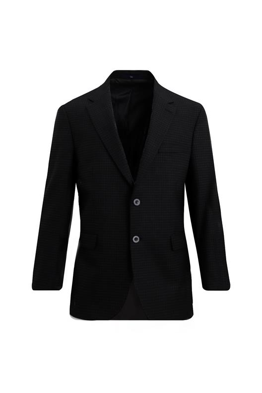 SİYAH Mono Yaka Klasik Ceket