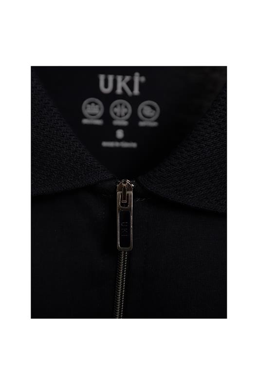 SİYAH Polo Yaka Süprem T-shirt