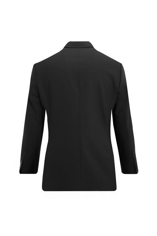SİYAH Sivri Yaka Comfort Fit Klasik Takım Elbise