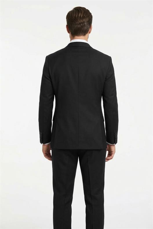 SİYAH Slim Fit 6 Drop Takım Elbise