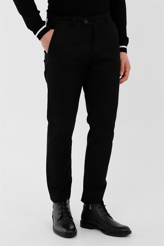 SİYAH Slim Fit Chino Pantolon