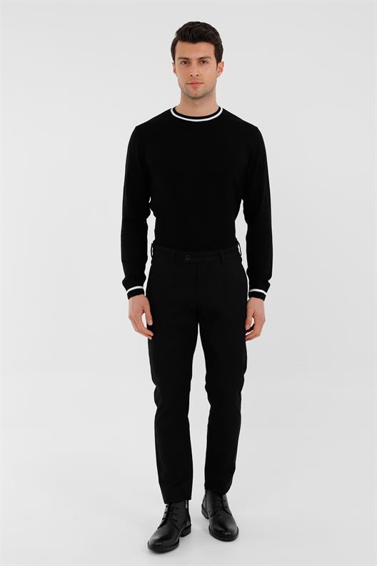 SİYAH Slim Fit Chino Pantolon