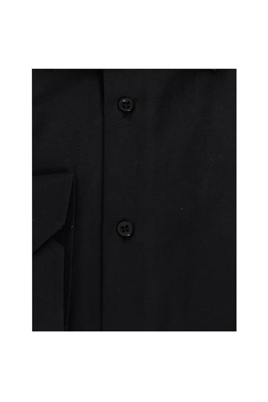 SİYAH Slim Fit Uzun Kol Gömlek