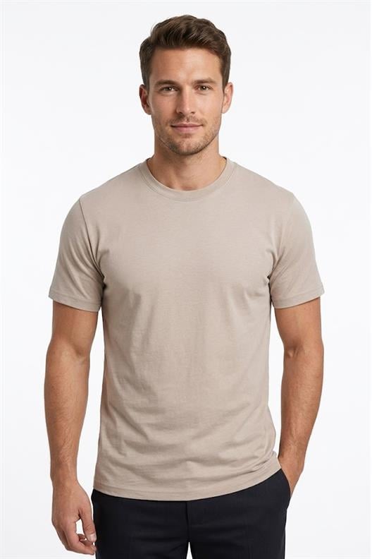 TAŞ Bisiklet Yaka Basic T-Shirt