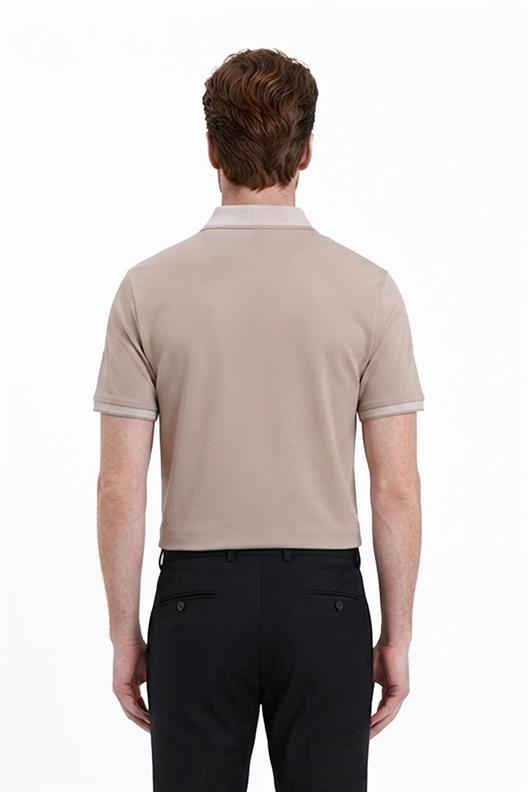 TAŞ Comfort Fit Polo Yaka Pike T-Shirt