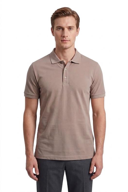 TAŞ Comfort Fit Polo Yaka Pike T-Shirt
