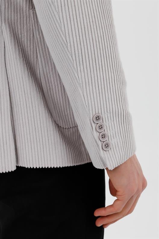 TAŞ Mono Yaka 2 Düğme Çift Yırtmaç Ceket