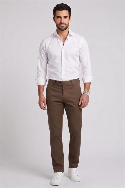 TOPRAK Slim Fit Chino Pantolon