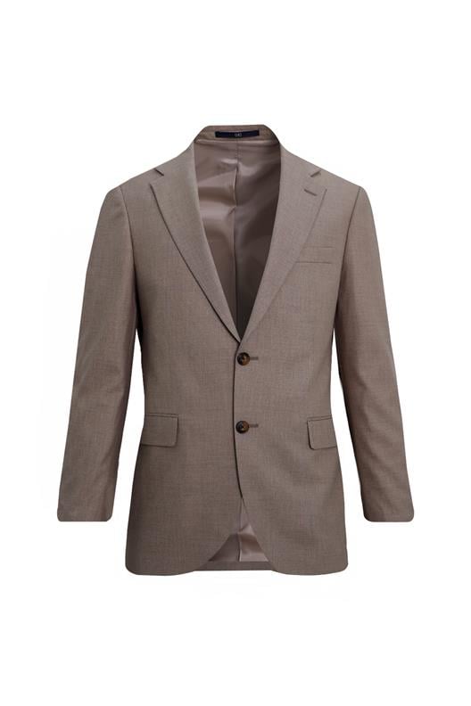 VİZON Comfort Fit, Mono Yaka, 2 Düğme Çift Yırtmaçlı , Kapaklı Cep , 6 Drop , Casual Takım Elbise