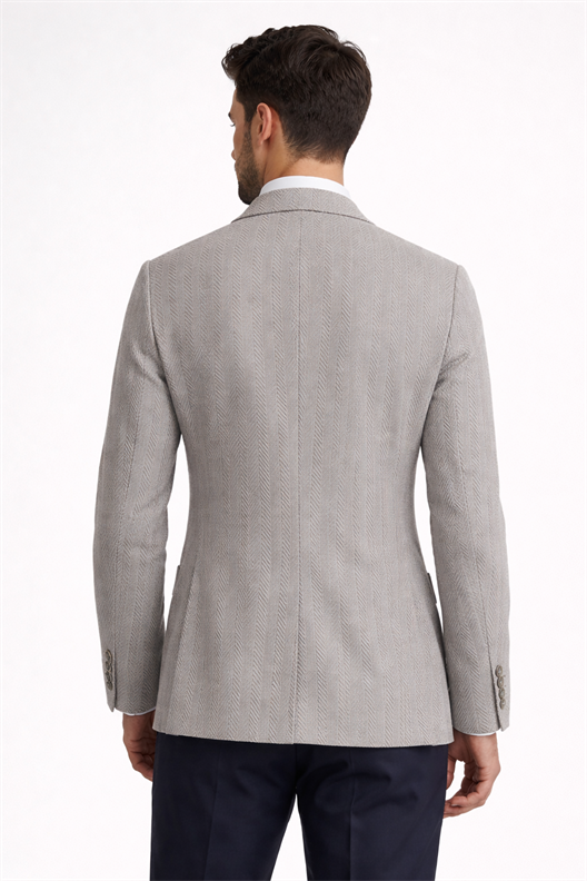 YEŞİL Mono Yaka, Torba Cep, Çift Yırtmaç Ceket