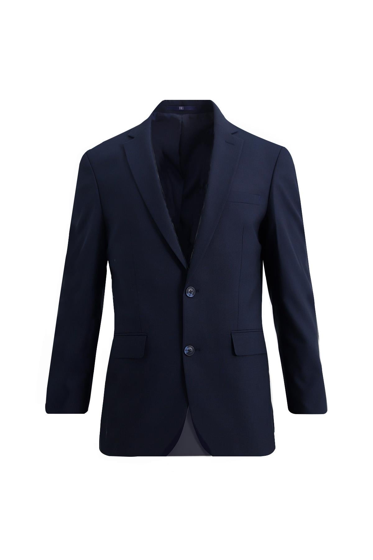 AÇIK LACİVERT Comfort Fit 6 Drop Ceket