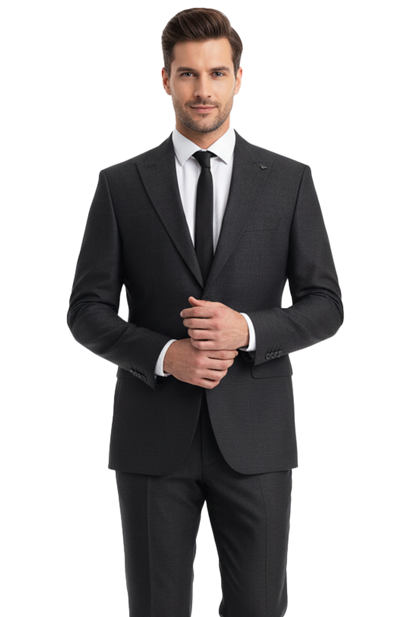 ANTRASİT Comfort Fit 6 Drop Takım Elbise