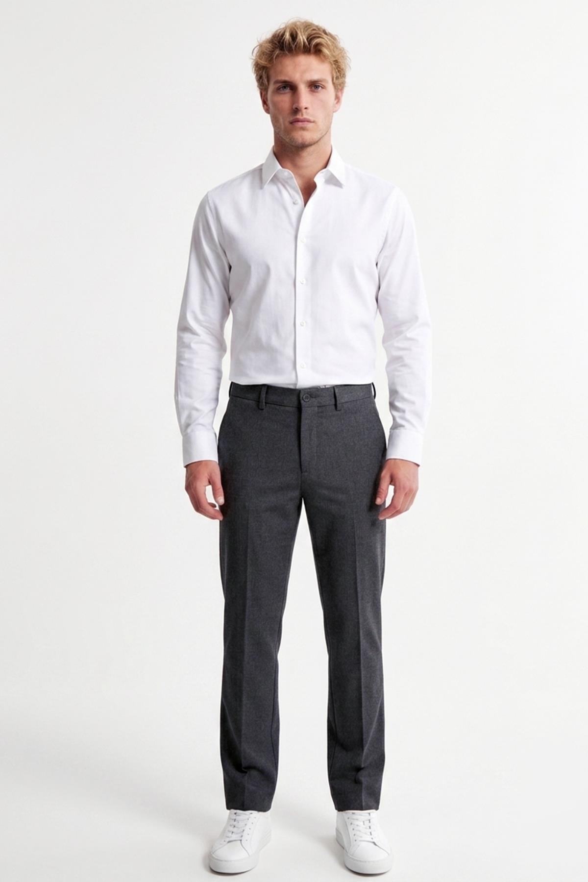 ANTRASİT Comfort Fit Jogger Pantolon