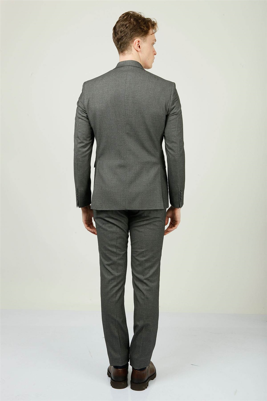 ANTRASİT Comfort Fit 6 Drop Kruvaze Takım Elbise · 3