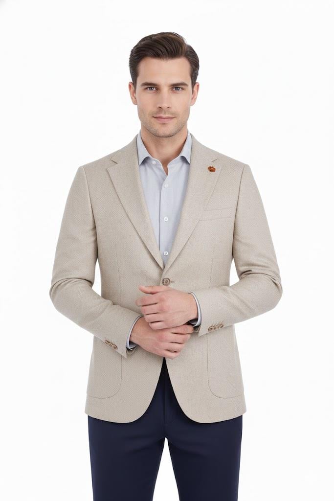 BEJ Comfort Fit 6 Drop Ceket