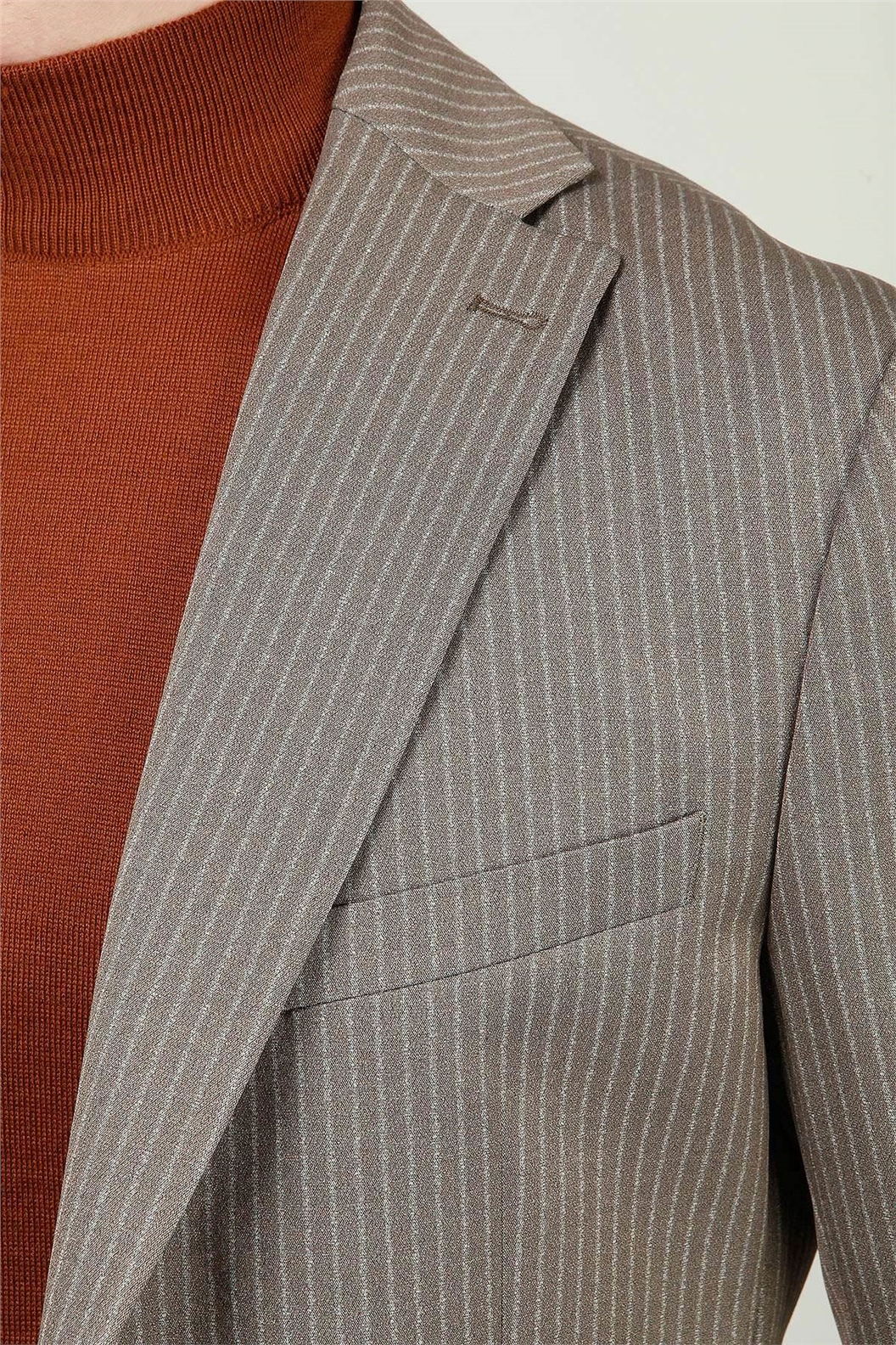 Bej Comfort Fit 6 Drop Takım Elbise · 5