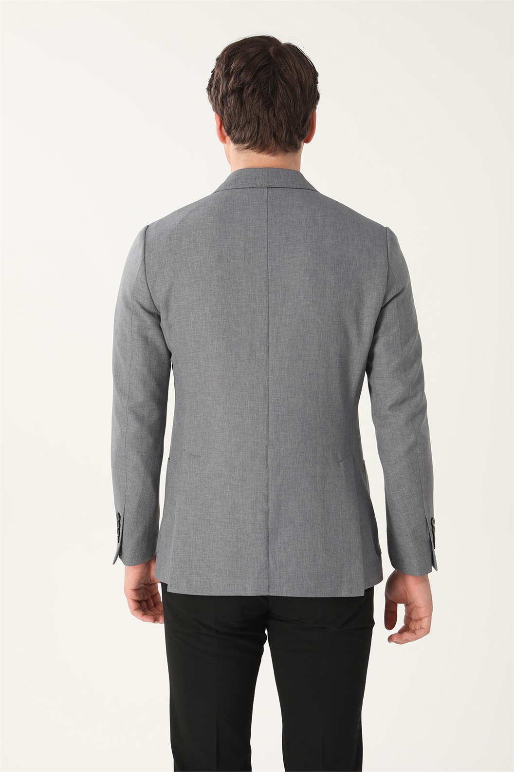 GRİ Comfort Fit 6 Drop Kruvaze Ceket · 6