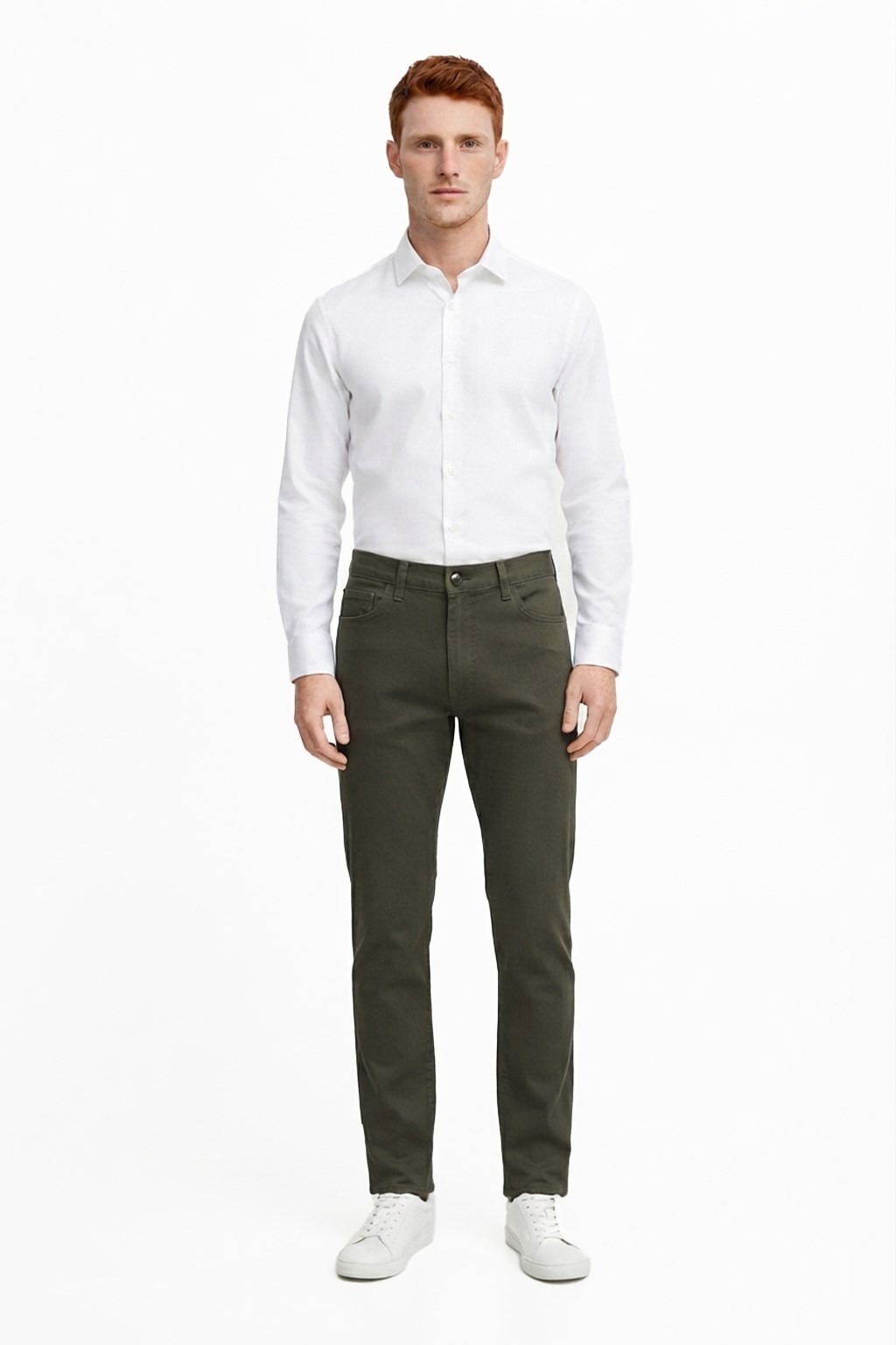 HAKİ Comfort Fit 5 Cep Pantolon