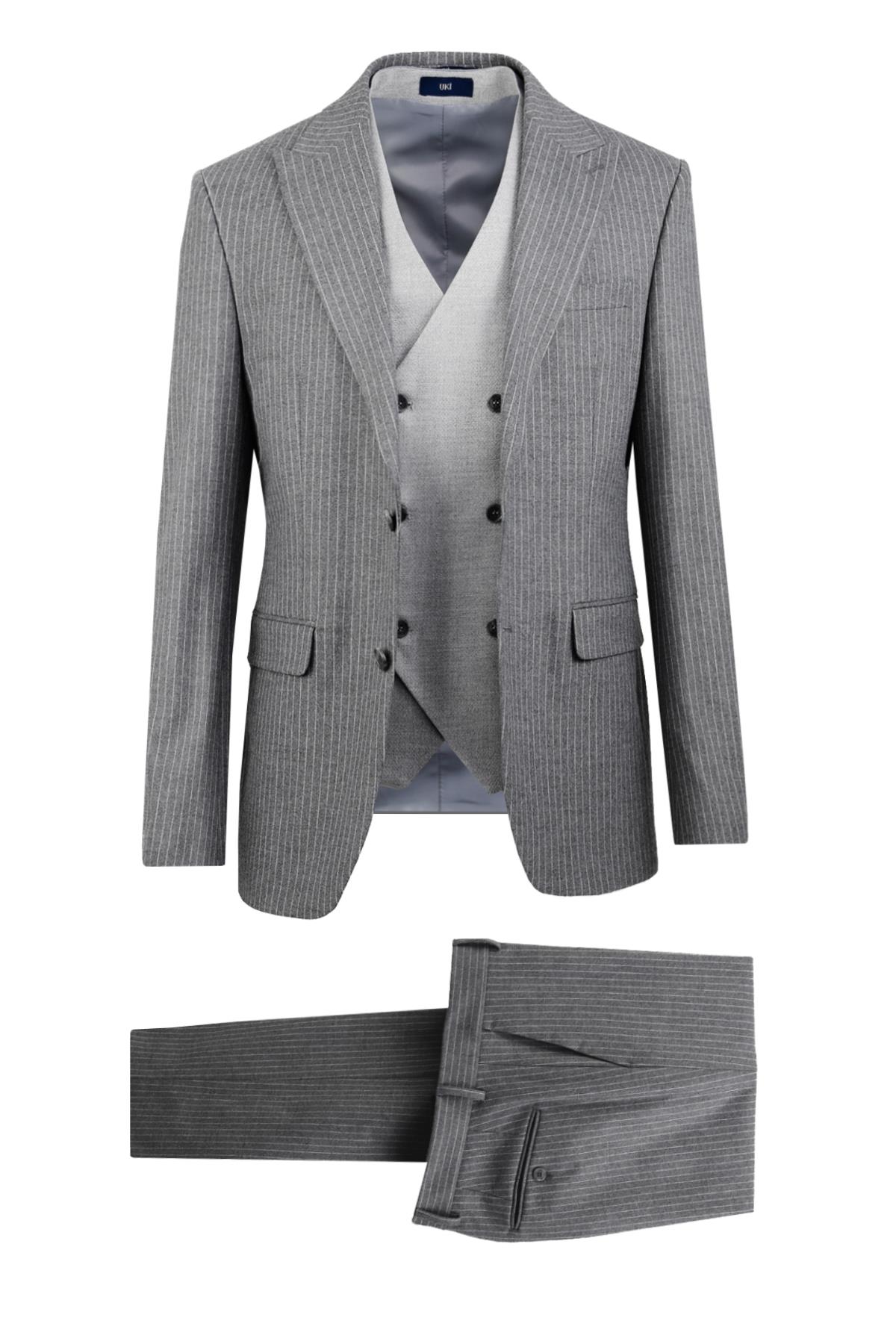 K.GRİ Takım Elbise Comfort Fit