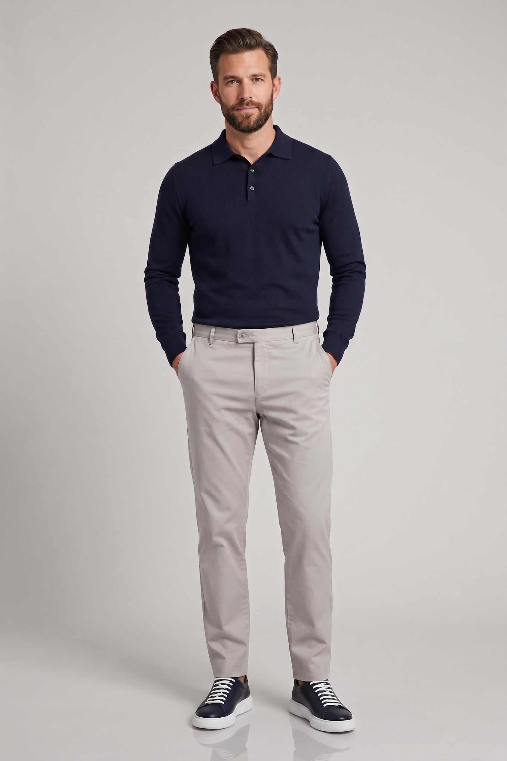 KEMİK Slim Fit Chino Pantolon